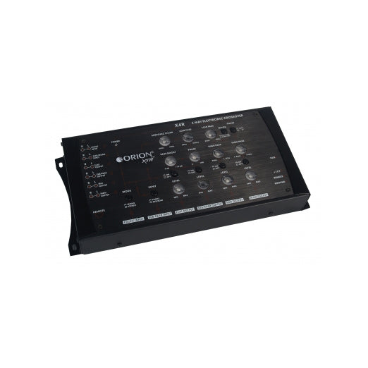 Orion XTR-X4R 4-Way Electronic Crossower Network with Remote Bass Boost and Level Control