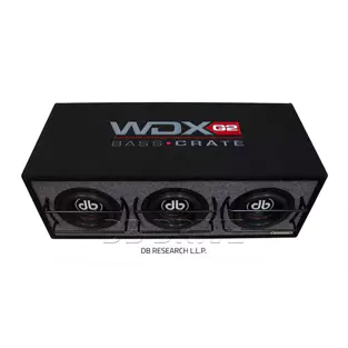 DB Drive WDX6-3BC WDX G2 Loaded Bass Crate (Triple 6.5" - 750W RMS)