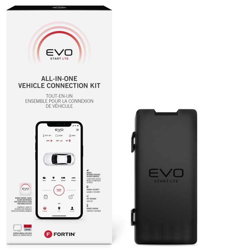 Fortin EVO-ONE-LTE All-in-one remote start, alarm and GPS Tracking kit
