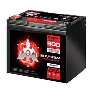 Shuriken SK-BT35 Power Cell Battery (12V AGM - 800W - 35AH)