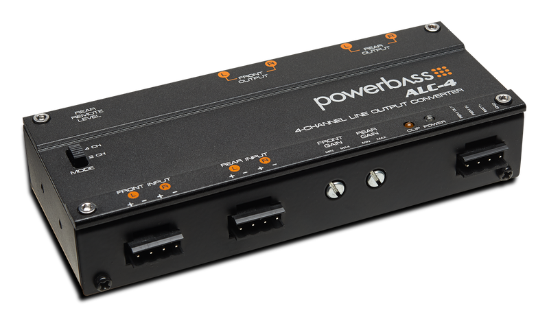 PowerBass Line Output Converter / Line Driver (4 Channel)