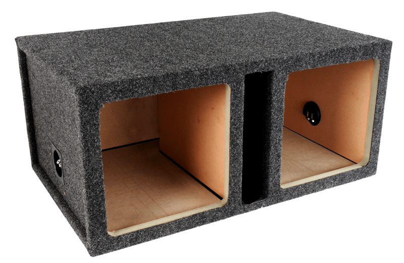 Atrend 15KDV 15" Dual Ported Subwoofer Enclosure Designed for Kicker Solo-Baric L5 and L7 Subwoofers