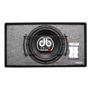 DB Drive WDX12-1BC WDX G2 Loaded Bass Crate (Single 12" - 1500W RMS)