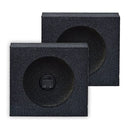 QBomb Universal Enclosures (Single 6.5" - Sealed - Pair)
