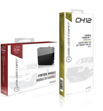 Système de démarrage à distance iDatastart CMCHXA0 pour certains véhicules Chrysler fabriqués à partir de 2005 — utilise un faisceau de câbles en T spécifique au véhicule (vendu séparément) 