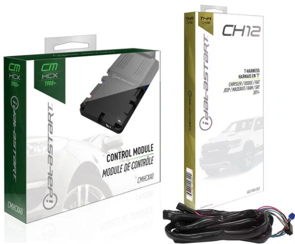 iDatastart CMHCXA0 & ADS-THR-CH12 Digital remote start system with T-H