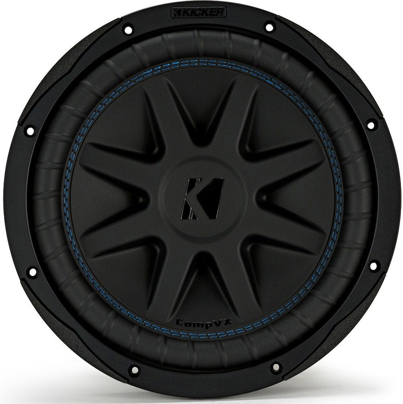 Kicker 44CVX104 CompVX Series 10" subwoofer with dual 4-ohm voice coils - Bass Electronics