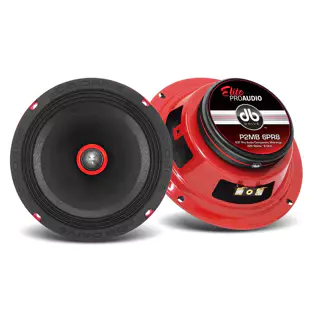 DB Drive Pro Audio P2MB Midrange Speakers (6.5" - 125W RMS - 8 Ohm - Pair)