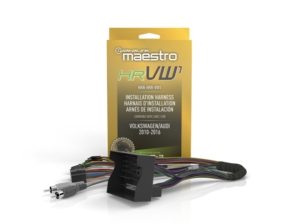 iDatalink Maestro HRN-HRR-VW1 Plug and Play T-Harness for select Audi & Volkswagen Vehicles