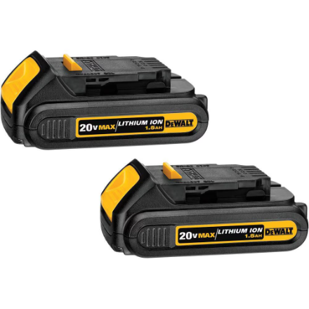 DEWALT DCF885C2 20-Volt Max Lithium Ion 1/4-Inch 1.5 Ah Impact Driver Kit