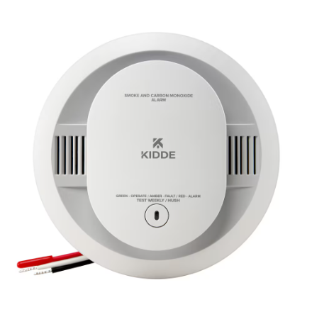 Kidde Detect Wired Smoke and Carbon Monoxide Alarm with Battery Backup 30CUAR-VCA