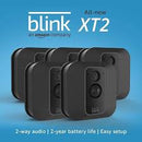 Blink - XT2 5-Camera Indoor/Outdoor Wire-Free 1080p Surveillance System - Black