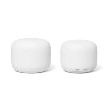 Google Nest Wifi AC2200 Mesh System Router and Add-On Points (two pack) - Bass Electronics