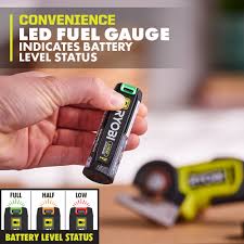 RYOBI USB Lithium 2.0 Ah Rechargeable Battery (2-Pack) - FVB202