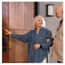 eufy T85P1J11-5 FamiLock E35 Palm-Vein Keyless Entry Wi-Fi Smart Lock with Keypad & Key - Black