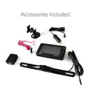 Pyle PLCM4378WIR Adjustable Rearview Backup Car Camera with 4.3 Inch Monitor