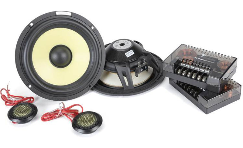 Focal ES 165 K2S K2 Power Series 6-1/2" shallow-mount component speaker system (2-ohm)