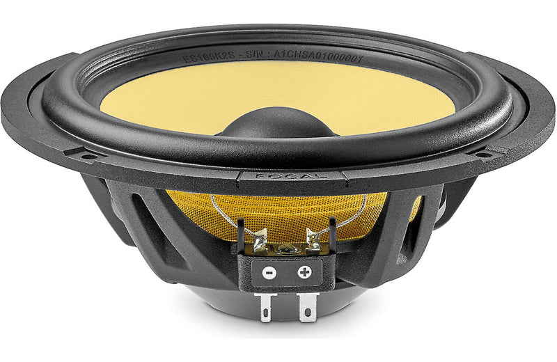 Focal ES 165 K2S K2 Power Series 6-1/2" shallow-mount component speaker system (2-ohm)