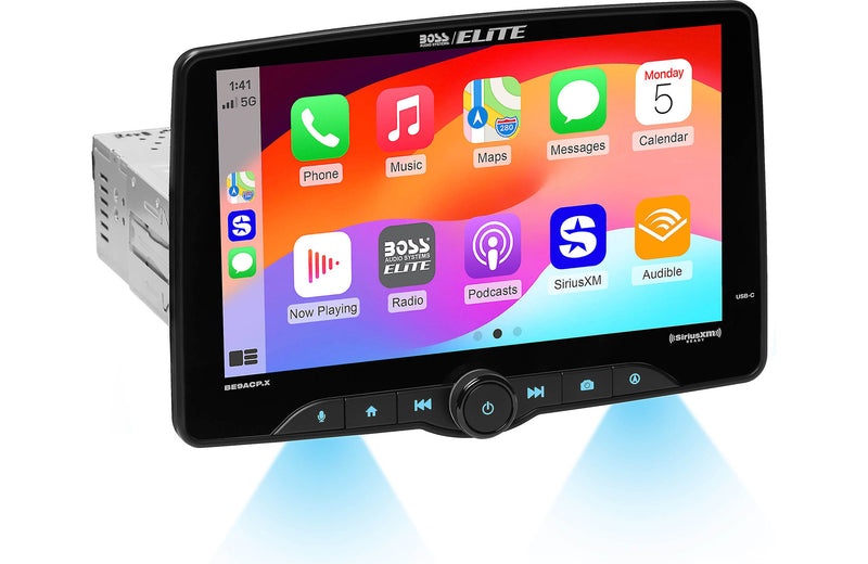 BOSS Audio Elite BE9ACP.XC Digital multimedia receiver (does not play discs) and backup camera