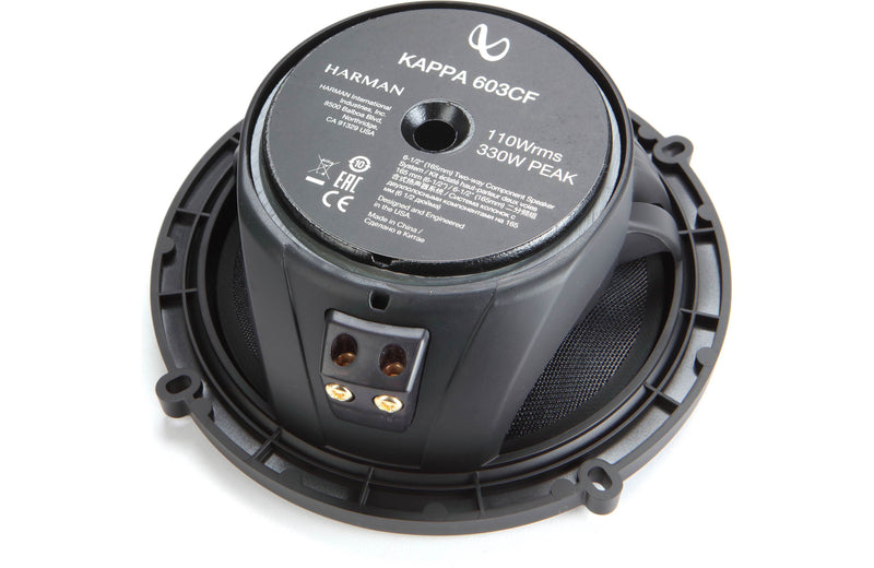 Infinity Kappa 603CF Kappa Series 6-1/2" component speaker system