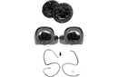 Kit audio de carénage Infinity Perfect NTCKIT pour certaines motos Harley-Davidson® 2014 et plus récentes — comprend deux haut-parleurs de 6-1/2", des boîtiers et un câblage 