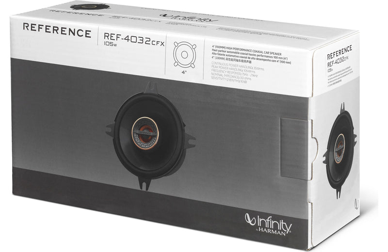 Infinity Reference REF-4032cfx Reference Series 4" 2-way car speakers