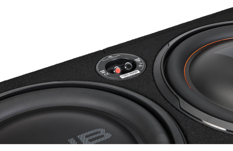 JBL Club 1200SSL Club Series sealed enclosure with 12" 2-ohm subwoofer and 12" passive radiator