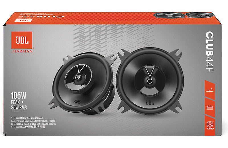 JBL Club 44F Club Series 4" 2-way car speakers