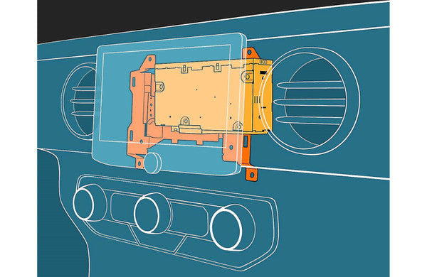 Récepteur multimédia numérique Kenwood DMX1057XR 10,1" Apple CarPlay et Android Auto compatible SriusXM 