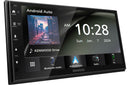 Kenwood DMX4710S 7" Touchscreen Car Stereo – Apple CarPlay, Android Auto, Bluetooth, USB