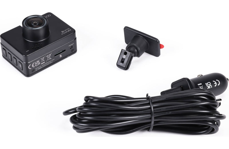 Kenwood DRV-A310W HD dash cam with 2" display, GPS, and Wi-Fi