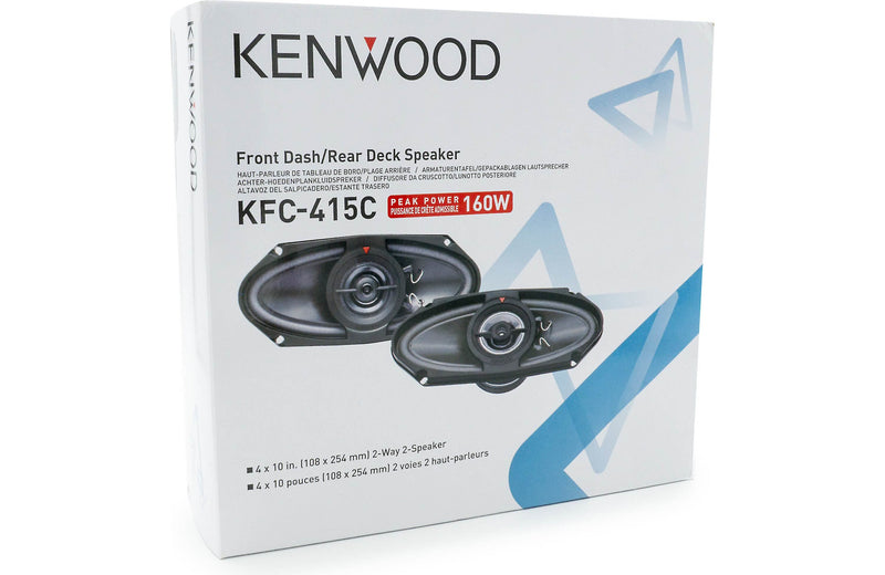 Kenwood KFC-415C 4"x10" 2-way car speakers