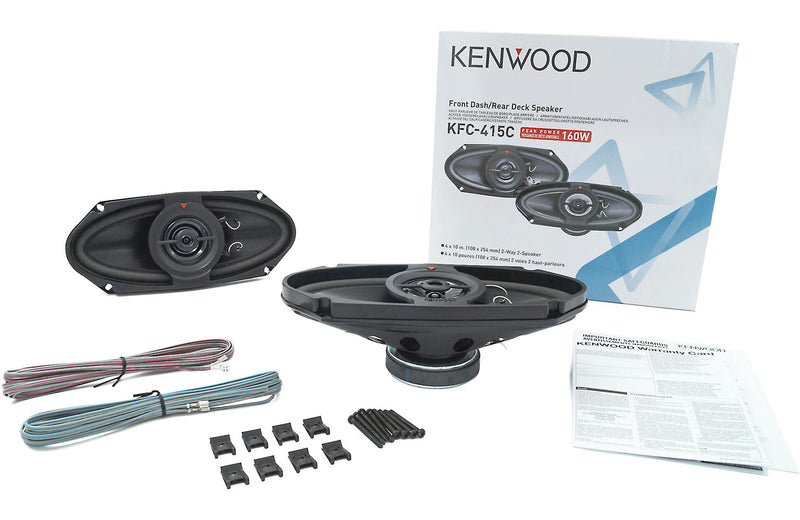 Kenwood KFC-415C 4"x10" 2-way car speakers