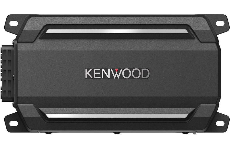 Kenwood KAC-M5014 Compact 4-channel powersports/marine amplifier — 50 watts RMS x 4