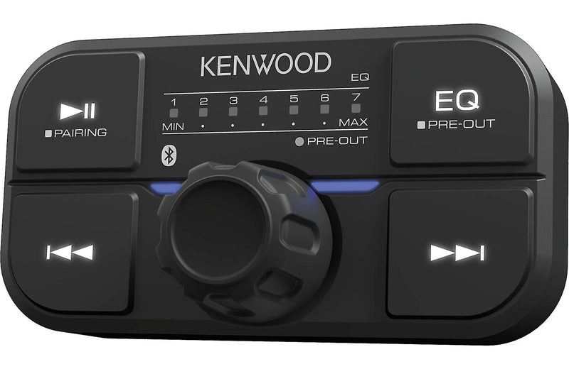 Kenwood KAC-M5024BT Compact 4-channel powersports/marine amplifier with Bluetooth® connectivity — 50 watts RMS x 4