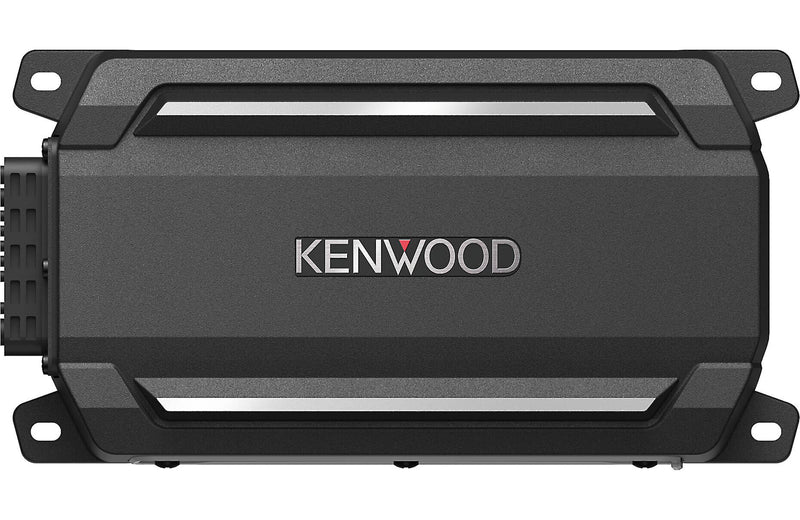 Kenwood KAC-M5024BT Compact 4-channel powersports/marine amplifier with Bluetooth® connectivity — 50 watts RMS x 4