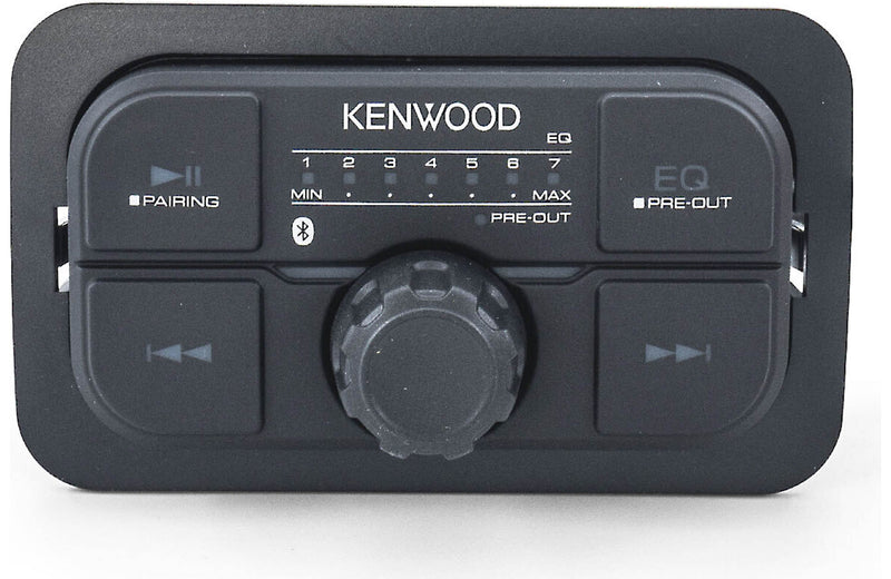 Kenwood KAC-M5024BT Compact 4-channel powersports/marine amplifier with Bluetooth® connectivity — 50 watts RMS x 4