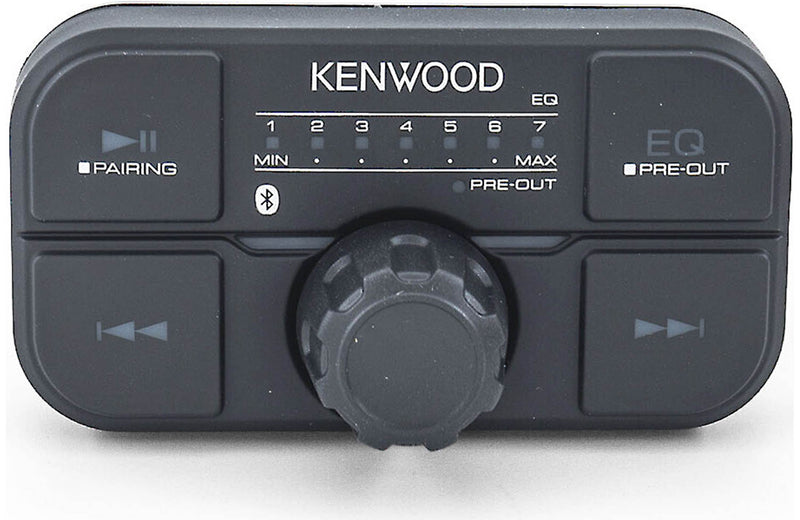 Kenwood KAC-M5024BT Compact 4-channel powersports/marine amplifier with Bluetooth® connectivity — 50 watts RMS x 4