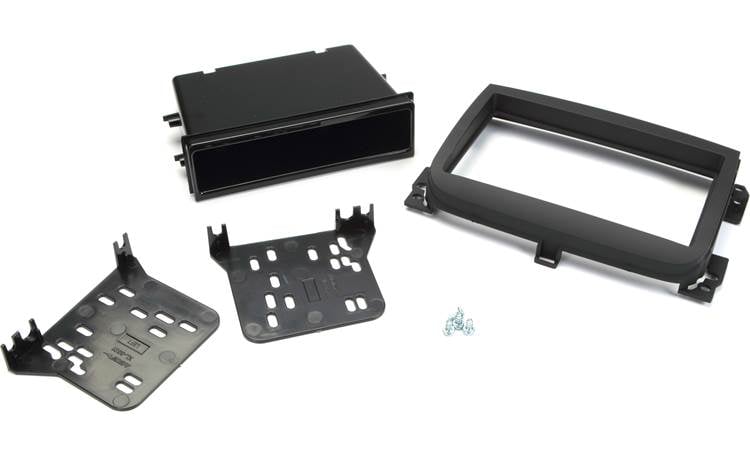 Metra 99-6521B Dash Kit Fits select 2014-17 Fiat 500L models — single-DIN radios (Black)
