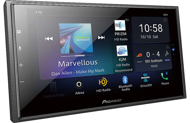 Pioneer DMH-W4660NEX 6.8" Wireless Apple CarPlay/Android Auto Digital Media Receiver