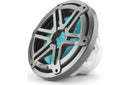 JL Audio M3-10IB-S-GM-I-4 M3 Series 10" Marine Subwoofer With RGB LED Lighting (Gunmetal Sport Grille)