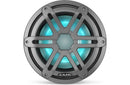 JL Audio M3-10IB-S-GM-I-4 M3 Series 10" Marine Subwoofer With RGB LED Lighting (Gunmetal Sport Grille)
