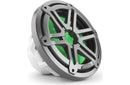 JL Audio M3-10IB-S-GM-I-4 M3 Series 10" Marine Subwoofer With RGB LED Lighting (Gunmetal Sport Grille)