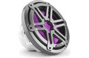 JL Audio M3-10IB-S-GM-I-4 M3 Series 10" Marine Subwoofer With RGB LED Lighting (Gunmetal Sport Grille)
