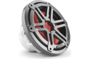 JL Audio M3-10IB-S-GM-I-4 M3 Series 10" Marine Subwoofer With RGB LED Lighting (Gunmetal Sport Grille)