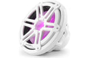 JL Audio M3-10IB-S-GW-I-4 M3 Series 10" Marine Subwoofer With RGB LED Lighting (Gloss White Sport Grille)