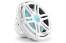 JL Audio M3-10IB-S-GW-I-4 M3 Series 10" Marine Subwoofer With RGB LED Lighting (Gloss White Sport Grille)