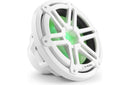 JL Audio M3-10IB-S-GW-I-4 M3 Series 10" Marine Subwoofer With RGB LED Lighting (Gloss White Sport Grille)