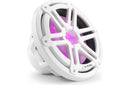 JL Audio M3-10IB-S-GW-I-4 M3 Series 10" Marine Subwoofer With RGB LED Lighting (Gloss White Sport Grille)