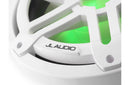 JL Audio M3-10IB-S-GW-I-4 M3 Series 10" Marine Subwoofer With RGB LED Lighting (Gloss White Sport Grille)